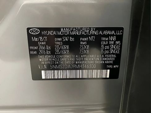 Used 2021 Hyundai Santa Fe SEL AWD/4WD image 23