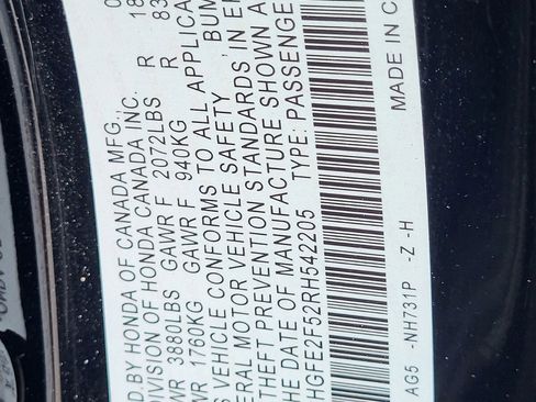 Used 2024 Honda Civic Sport image 34