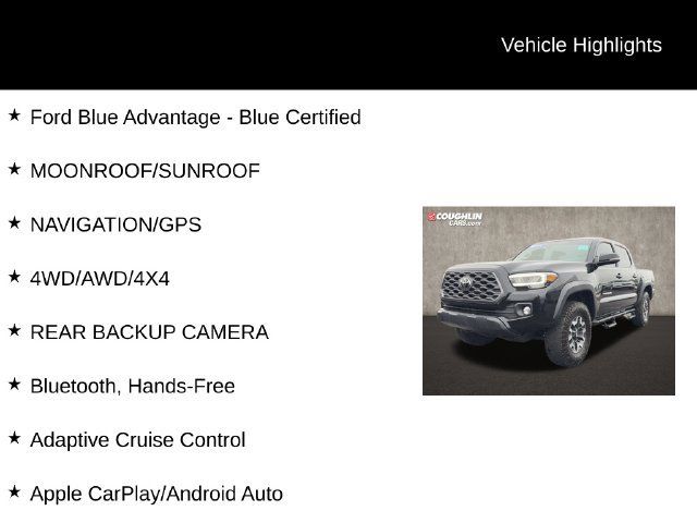 Used 2021 Toyota Tacoma TRD Off-Road w/ TRD Premium Off Road Package AWD/4WD image 2
