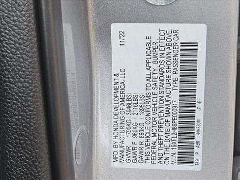 Used 2023 Honda Civic Sport image 20