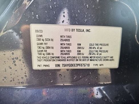 Used 2023 Tesla Model Y Long Range AWD/4WD image 6