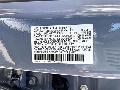 Used 2026 Honda Passport RTL image 16