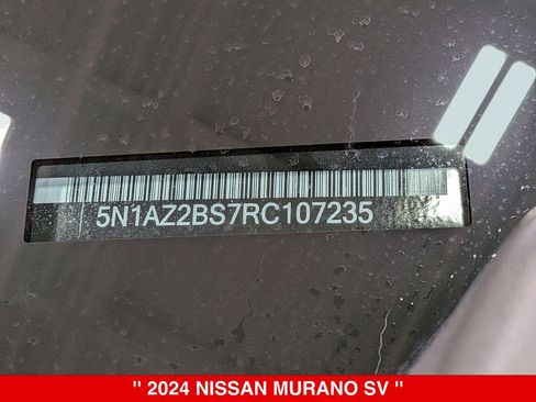 Certified 2024 Nissan Murano SV w/ SV Midnight Edition Package AWD/4WD image 36