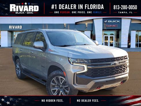 Used 2021 Chevrolet Tahoe Z71 w/ Luxury Package AWD/4WD image 1