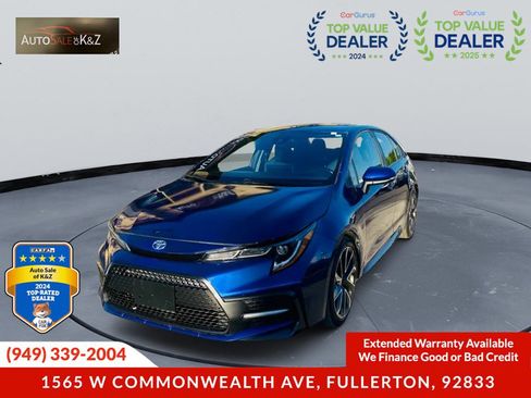 Used 2020 Toyota Corolla SE w/ Carpet Mat Package (TMS) image 1