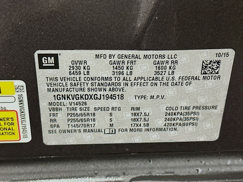 Used 2016 Chevrolet Traverse LT image 12