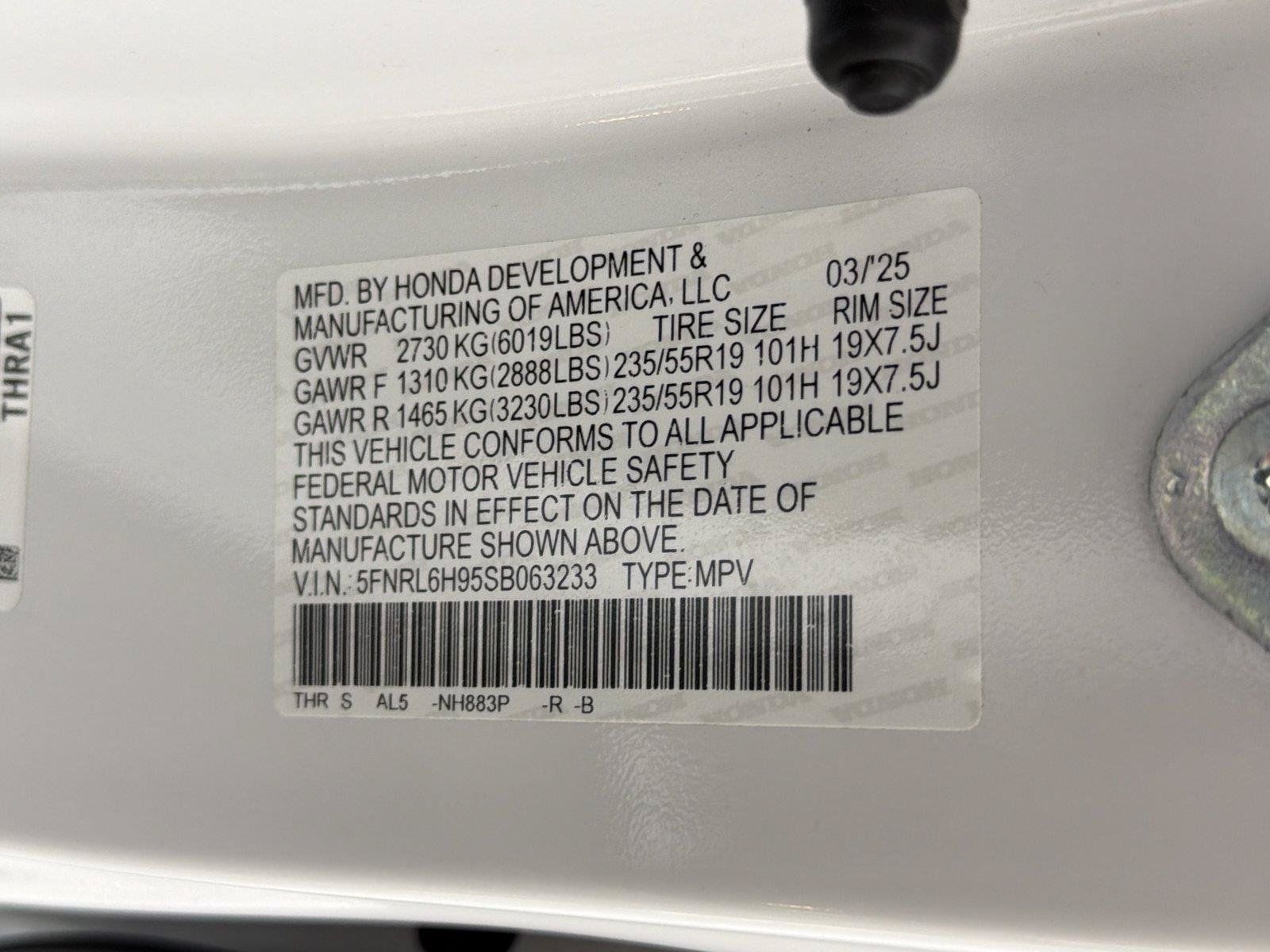 Used 2025 Honda Odyssey Elite image 37