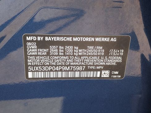 Used 2023 BMW X3 xDrive30i w/ Premium Package AWD/4WD image 34