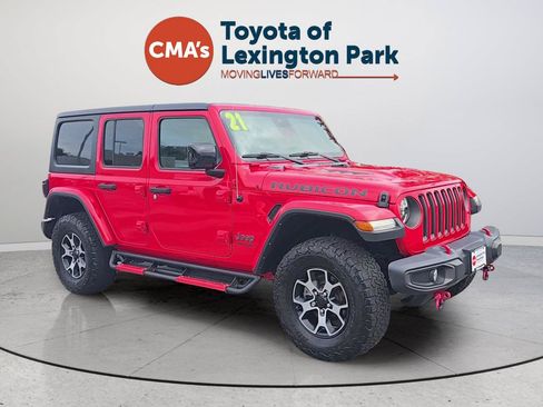 Used 2021 Jeep Wrangler Unlimited Rubicon AWD/4WD image 7