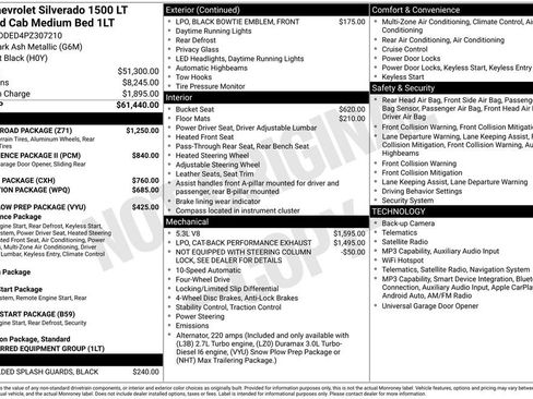 Used 2023 Chevrolet Silverado 1500 LT w/ Z71 Off-Road Package AWD/4WD image 6