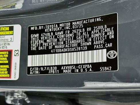 Used 2025 Toyota Camry XSE AWD/4WD image 35