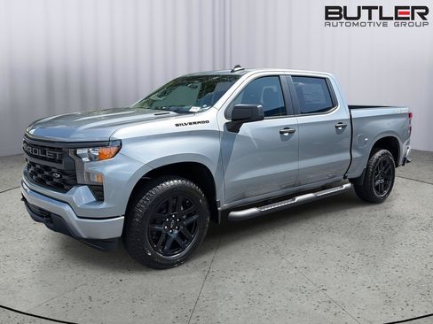 New 2026 Chevrolet Silverado 1500 Custom w/ Turbomax Blackout Package AWD/4WD image 2
