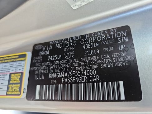 Used 2015 Kia Optima LX image 39