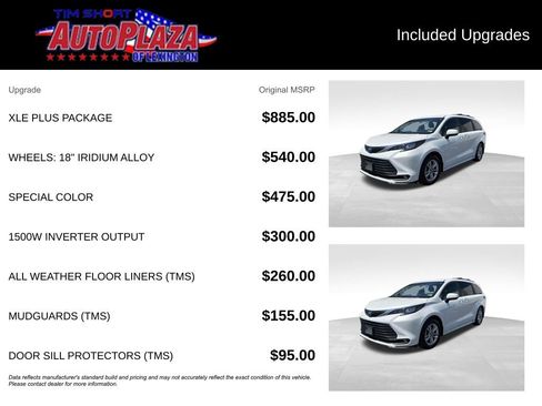 Used 2025 Toyota Sienna XLE w/ XLE Plus Package AWD/4WD image 22