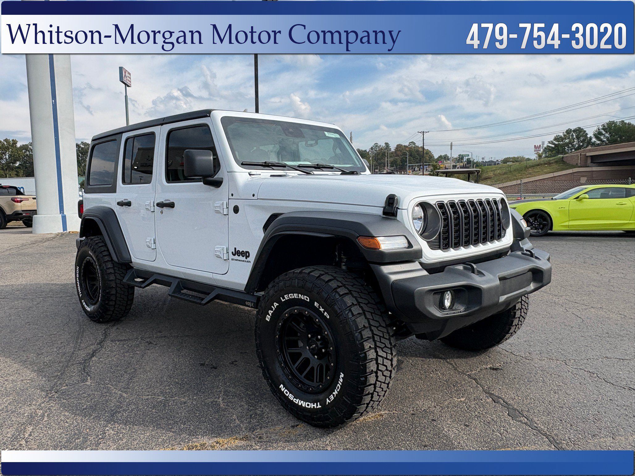 Used 2025 Jeep Wrangler Unlimited Sport AWD/4WD image 3