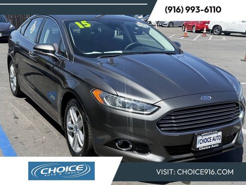 Used 2015 Ford Fusion Energi Titanium w/ Driver Assist Package FWD image 1
