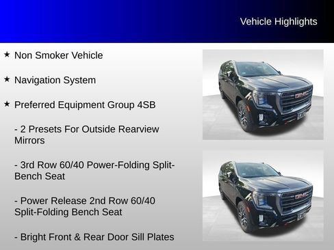 Used 2023 GMC Yukon AT4 w/ AT4 Premium Package AWD/4WD image 8