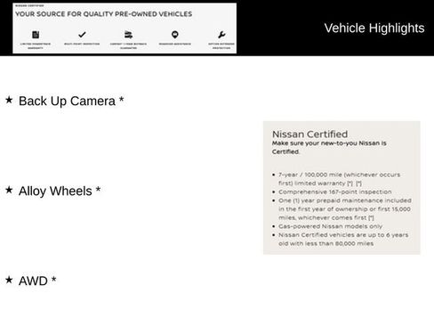 Certified 2023 Nissan Rogue SL AWD/4WD image 9