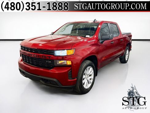 Used 2021 Chevrolet Silverado 1500 Custom RWD image 1