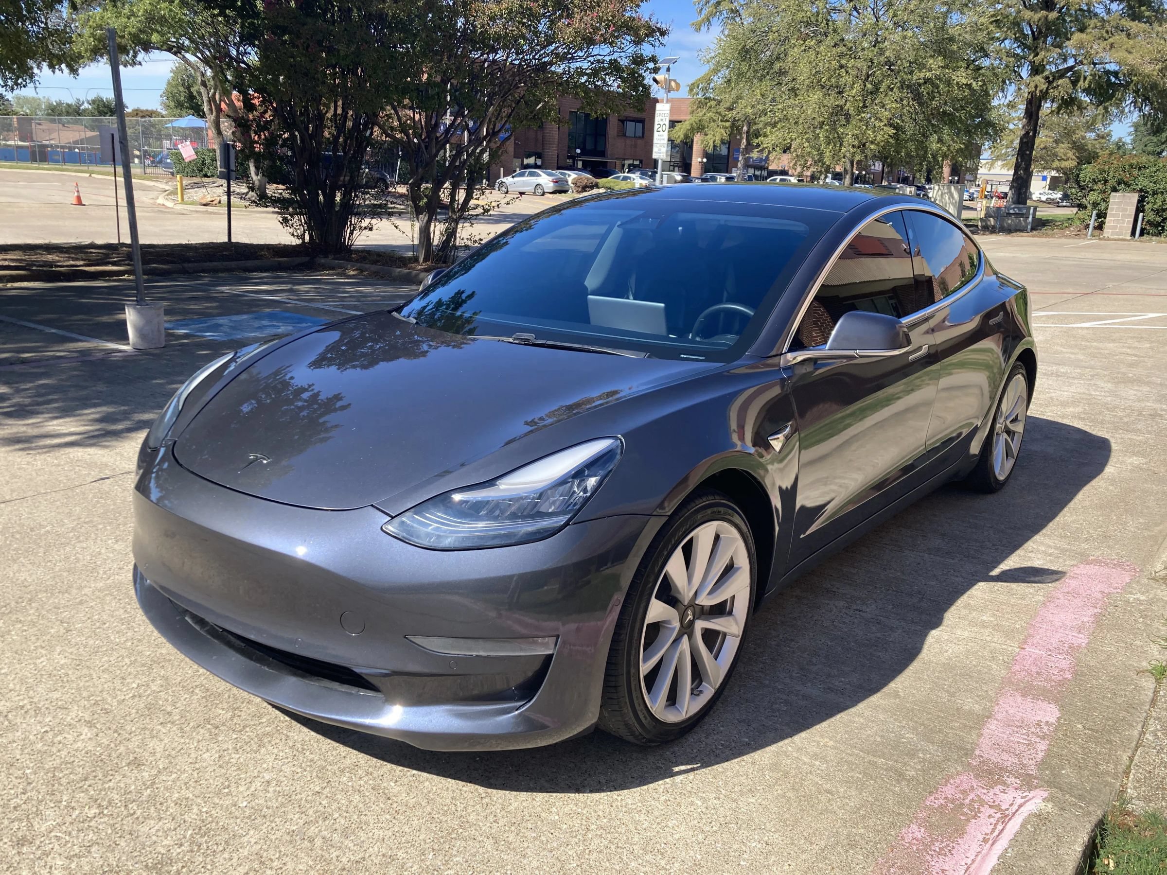 Used 2020 Tesla Model 3 Long Range AWD/4WD image 1