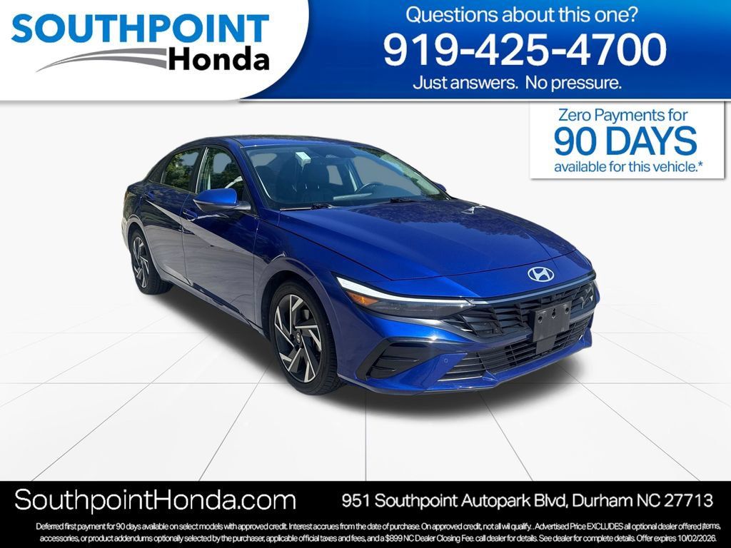 Used 2024 Hyundai Elantra Limited FWD 360° Tour