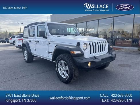 Used 2022 Jeep Wrangler Unlimited Sport S image 1
