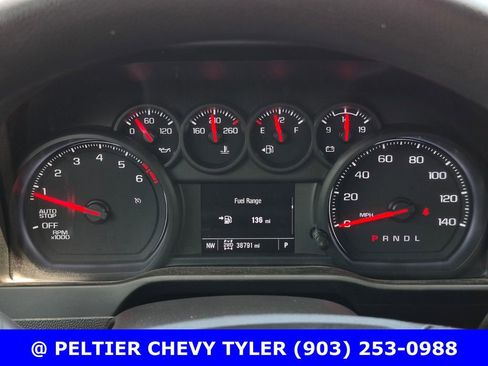 Used 2023 Chevrolet Silverado 1500 Custom w/ 2.7L Blackout Package AWD/4WD image 18