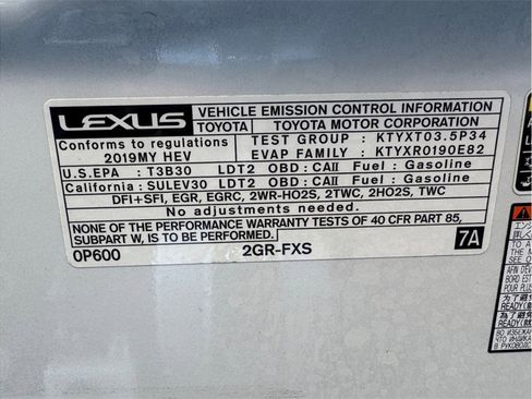 Used 2019 Lexus RX 450h AWD w/ Navigation Package image 25