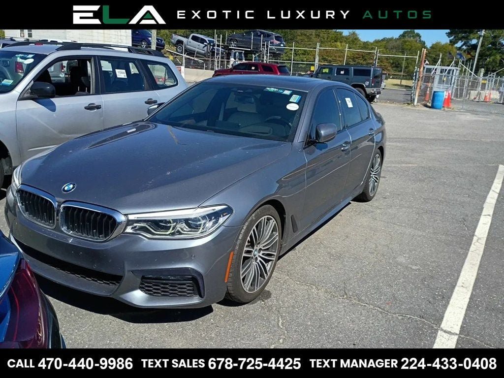 Used 2018 BMW 540i RWD image 1