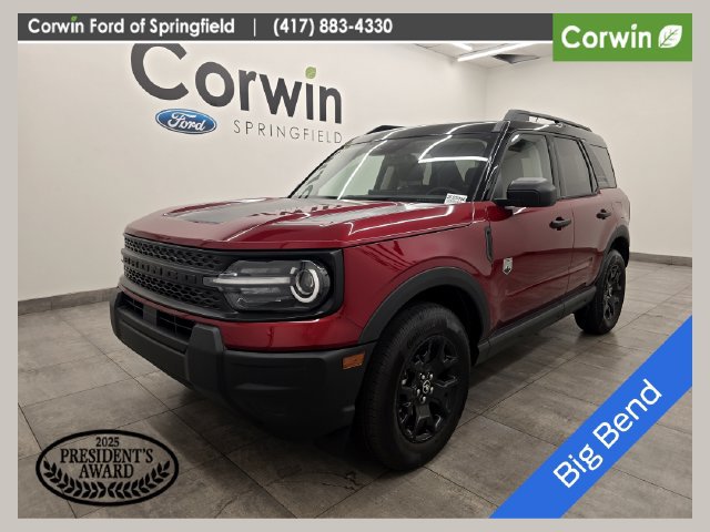 New 2026 Ford Bronco Sport Big Bend w/ Black Appearance Package AWD/4WD 360° Tour