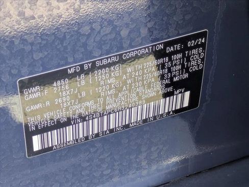 Used 2024 Subaru Outback Touring w/ Popular Package #2 image 24