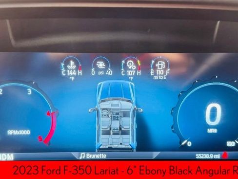 Used 2023 Ford F350 Lariat w/ Black Appearance Package AWD/4WD image 21