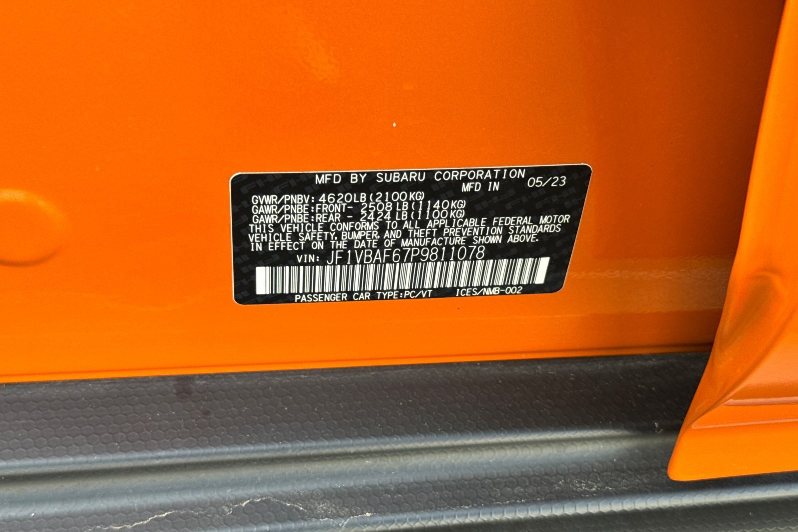 Used 2023 Subaru WRX Premium AWD/4WD image 23