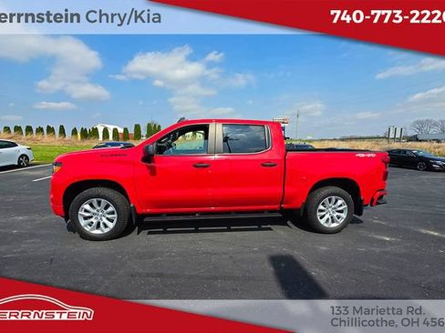 Used 2023 Chevrolet Silverado 1500 Custom w/ LPO, Dark Essentials Package AWD/4WD image 4