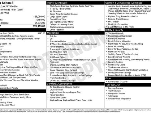 Used 2024 Kia Seltos S image 34