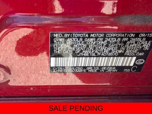 Used 2015 Lexus GS 350 w/ Premium Package image 13