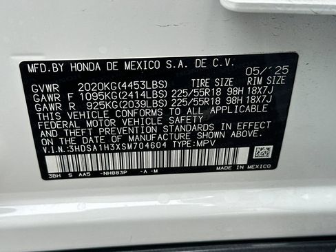 Certified 2025 Acura ADX FWD image 36