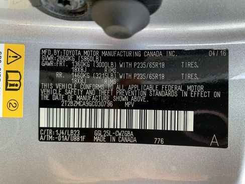 Used 2016 Lexus RX 350 AWD w/ Premium Package image 36