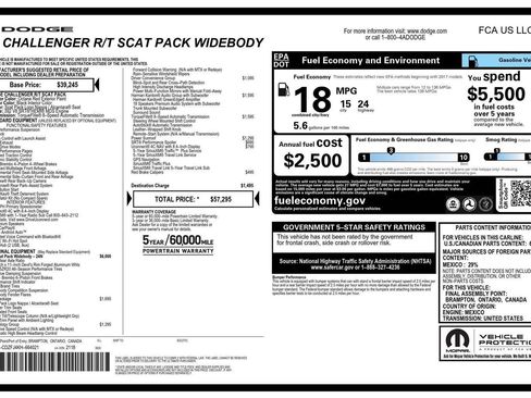 Used 2019 Dodge Challenger R/T Scat Pack image 43