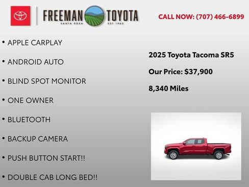 Certified 2025 Toyota Tacoma SR5 RWD image 5