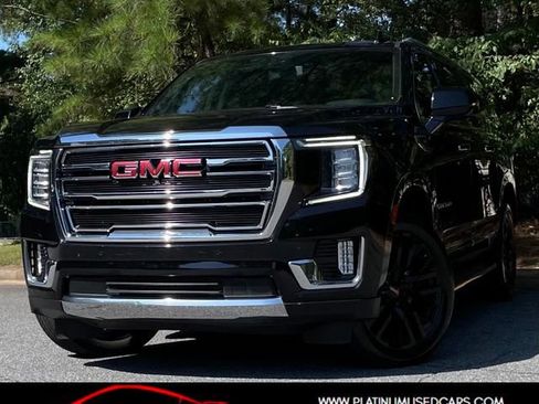 Used 2022 GMC Yukon XL SLT w/ SLT Premium Package AWD/4WD image 1