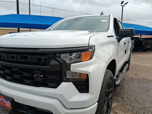 New 2026 Chevrolet Silverado 1500 Custom w/ Turbomax Blackout Package RWD image 3