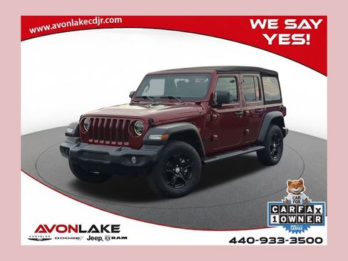 Used 2022 Jeep Wrangler Unlimited Sport image 1