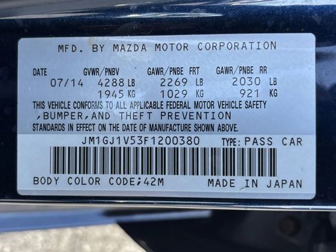 Used 2015 MAZDA MAZDA6 Touring image 14