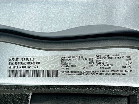 Used 2022 Jeep Grand Cherokee L Altitude image 32