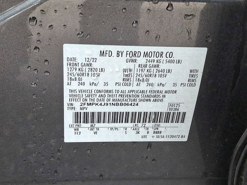 Used 2022 Ford Edge SEL image 27