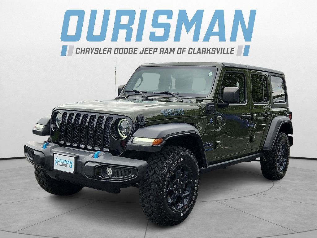 Used 2023 Jeep Wrangler Unlimited w/ Cold Weather Group AWD/4WD image 3