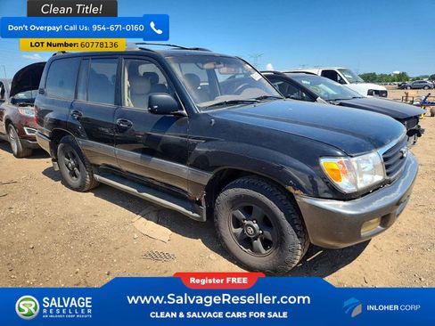 Used 1998 Toyota Land Cruiser w/ Leather Trim Pkg AWD/4WD image 5