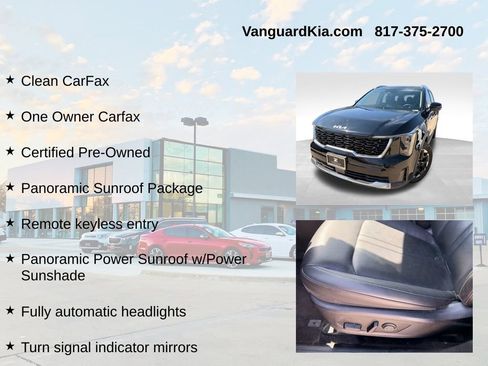 Certified 2025 Kia Sorento S w/ Panoramic Sunroof Package image 6