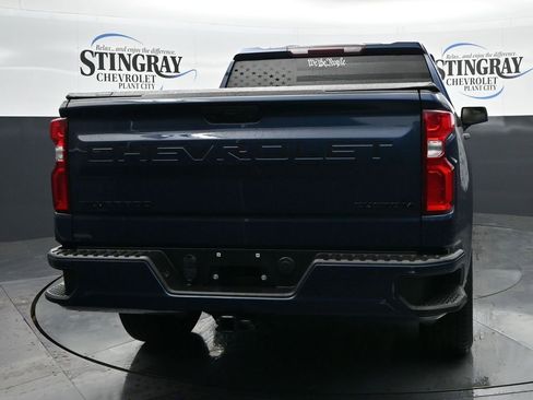 Used 2022 Chevrolet Silverado 1500 Custom w/ LPO, Dark Essentials Package RWD image 6
